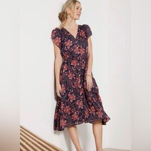 Travata California birds of paradise Kristi dress size large